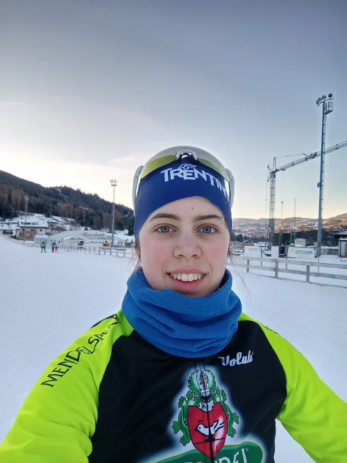 Sara sulla neve