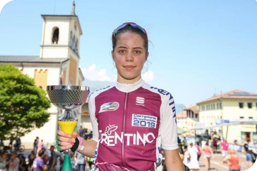 Sara vittoria, bici